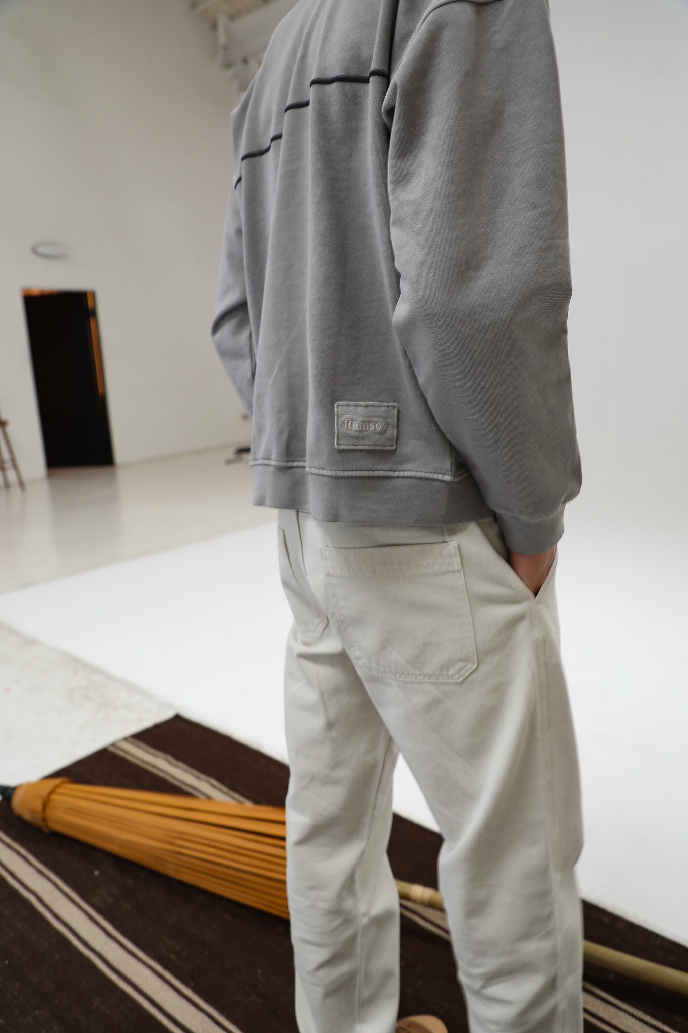 Flow™ Huppari Line Harmaa