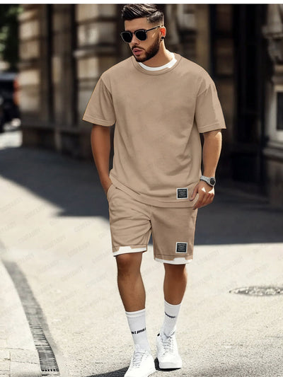 Noah™ Ajattoman Mukava T-Paita & Shortsit
