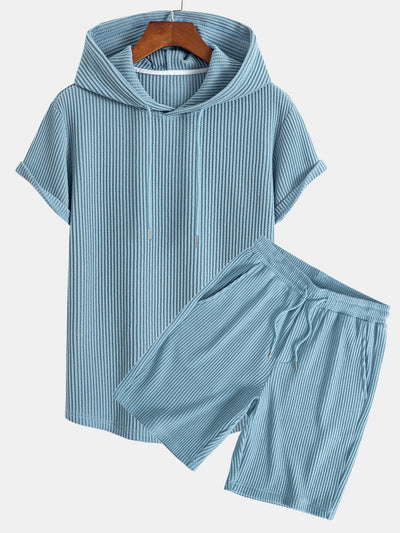 Sanni™ Waffle Hupparitakki ja Shortsit